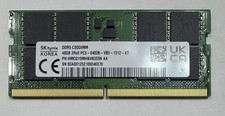 SKhynix 48GB DDR5 PC5-6400B ECC  CSODIMM 2Rx8 RAM picture