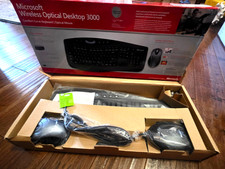Microsoft Wireless Desktop 3000 Keyboard Bluetrack Tech Keyboard Mouse picture