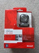 Microsoft Lifecam VX-2000 Webcam with Microphone Model 1381 NEW picture