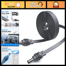 16.4FT Flat DC Power Cable 18AWG for Starlink Window Passthrough - Mini Connecto picture