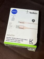 Belkin DuraTek (1.2m) Micro-USB to USB Cable (Rose Gold) New picture