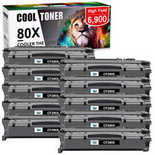 10PK CF280X High Yield BK Laser Toner Cartridge For HP LaserJet Pro 400 M425dn picture