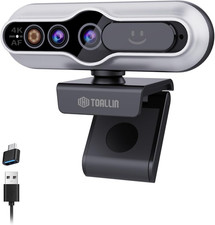 4K Webcam for PC, Windows Hello Compatible, IR Facial Recognition picture