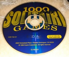 1000 Best Solitaire Games PC CD-Rom Game by Cosmi  for Windows 95 picture