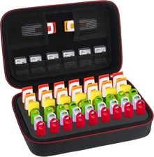48 Slots Flash Drive Case SD Card Holder USB Storage Organizer Black picture