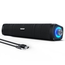 Uakinat USB Computer Speakers,Computer Speakers with 3.5 mm aux,Wired USB  picture