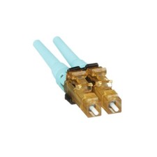 Panduit FLCDMCXAQY LC Duplex Fiber Optic Connector Multimode (OM3/OM4/OM5) Aqua picture