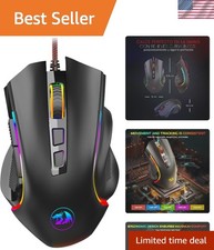 Professional RGB Gaming Mouse - M602 Wired, 9 Programmable Buttons, Ergonomic picture