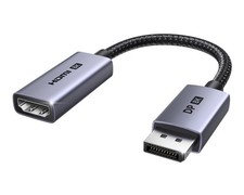 UGREEN 8K@60Hz Active Display Port to HDMI Adapter, 0.66ft, Grey picture