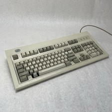 Vtg 1995 IBM Model M Clicky Mechanical Keyboard 92G7453 Lexmark Missing Keycaps picture