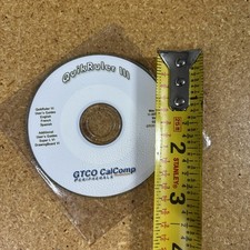 GTCO CALCOMP Quikruler 3 III User Guide Mini CD #s4 picture