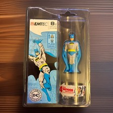Vintage EMTEC Superhero USB 2.0 Flash Drive, Batman, 8GB DC Comics picture