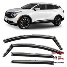 In-Channel Incredibly Durable Rain Guards for Kia Sportage 23-26 picture
