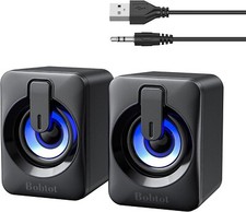 Computer Speaker USB Powered Mini Bluetooth Desk Game RGB Speakers Audio picture