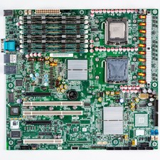 Intel Dual Socket LGA771 EATX Motherboard 16GB DDR2 Xeon E5420 SATA Dual LAN NAS picture