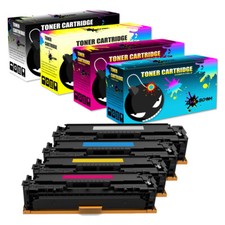 4 Toner replace for HP CF210A 131A LaserJet Pro 200 Color M251nw MFP M276nw picture