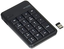 ELECOM USB-A Numeric Keypad with Wireless Receiver Membrane Type 10 picture