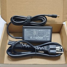 Genuine 65Wh Type C Adapter Charger for HP TPN-DA20 TPN-HA01 TPN-CA21 L67440-001 picture