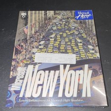 SEALED Microsoft New York Scenery Enhancement Flight Simulator  for Windows CD picture