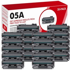20PK CE505A Toner Cartridge for HP LaserJet P2055dn P2035 P2055d P2055x picture