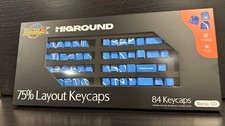 Higround x Sonic The Hedgehog Keycaps - 75% Layout 84 Keycaps - Sonic CD SEGA picture
