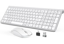 JOYACCESS Wireless Keyboard and Mouse, Ergonomic,Dustproof and Portable picture