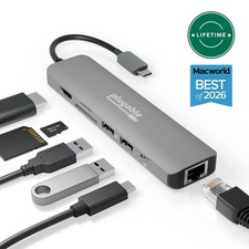 Plugable USB-C 7-in-1 Hub with Ethernet picture