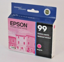 EPSON 99 T099320 Inkjet Cartridge MAGENTA Exp.02/2017 NIB Genuine OEM picture