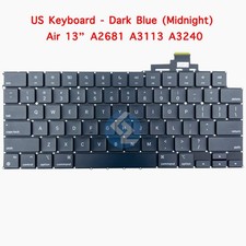NEW US Dark Blue (Midnight) Keyboard for MacBook Air 13