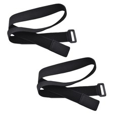 ThtRht 2 Pack Projector Stand Straps Tie Down Strap Holder Black picture