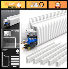Cable Management Under Desk - 6 Pack White, Easy Install Adhesive Cord Organizer picture
