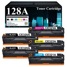 128A Toner 5PK Compatible for HP CE320A CE321A CE322A CE323A CM1415 CP1525 picture