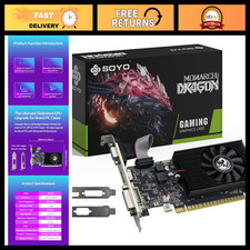 4GB DDR3 Low Profile Graphics Card, 128-Bit, Triple Output HDMI/VGA/DVI-D, Slim picture