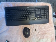 Logitech K540e Wireless Keyboard and M705 Wireless Mouse W/Dongle & Batteries picture