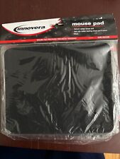 Large Mouse Pad Black - Innovera Non-slip Rubber backing (9.2x7.6x.12) IVR-52448 picture