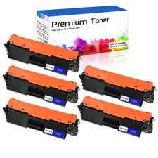 5PK CF217A 17A Toner Compatible With HP LaserJet Pro M102w M102a MFP M130fw picture