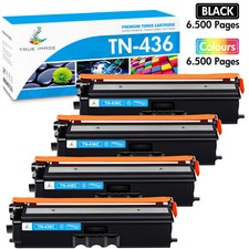 4PK TN436 Cyan Toner Compatible for Brother HL-L8360CDWT L8360CDW MFC-L8900CDW picture