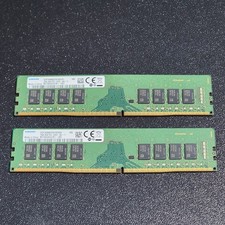 Samsung 32GB DDR4-2400MHz RAM (16GBx2) Kit, Tested, No Major Damage picture