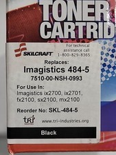 BLACK Toner for 484-5 OCE IMAGISTICS TONER CARTRIDGE IX FX MX AX 2100 2700  picture
