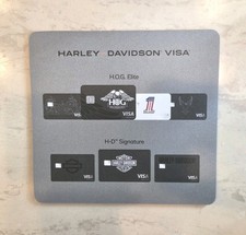 HARLEY DAVIDSON H.O.G. Elite Signature Computer Mouse Pad Visa Promo HOG New picture