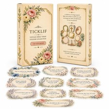 Bible Verse Stickers - 150 No Repeat Vintage Scripture Junk picture