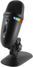 Cyber Acoustics Premium USB Condenser Microphone with Colored LED Lights  picture