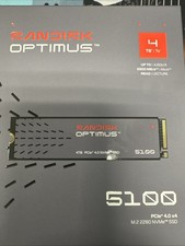 Sandisk Optimus 5100 4TB M.2 Nvme Internal Solid State picture