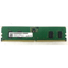 Micron 8GB DDR5 4800 MHz PC5-44800 DIMM Desktop Memory RAM (MTC4C10163S1UC56BD1) picture