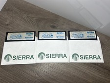 Disney The Black Cauldron Game Sierra 3 Floppy Disks Set 5.25 IBM PC Vintage 85’ picture