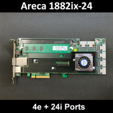 Areca ARC-1882IX-24 4GB Cache PCIe 3.0 x8 | 4e + 24i Ports  SAS/SATA RAID Card picture