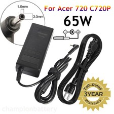 65W 19V 3.42A AC Power Adapter Charger For Acer C720 C720P PA-1650-80 3.0*1.1mm picture