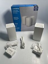 Linksys Velop Dual Band AC3600 Intelligent Mesh WiFi Router - 2 Pack Both New picture
