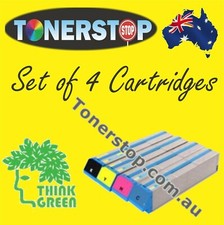 4x INTEC COLORSPLASH CS4000 CS5000 45536529 45536530 45536531 TONER CARTRIDGES picture