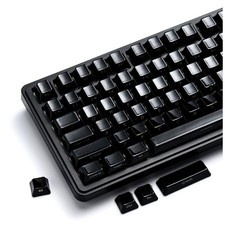XVX Real Ceramic Keycaps Set 120 Keys Black Side Printed picture